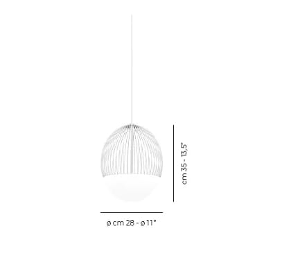 Светодиодный подвесной светильник Vetreria Vistosi Riketta ARCH-00027954 - Вид №6