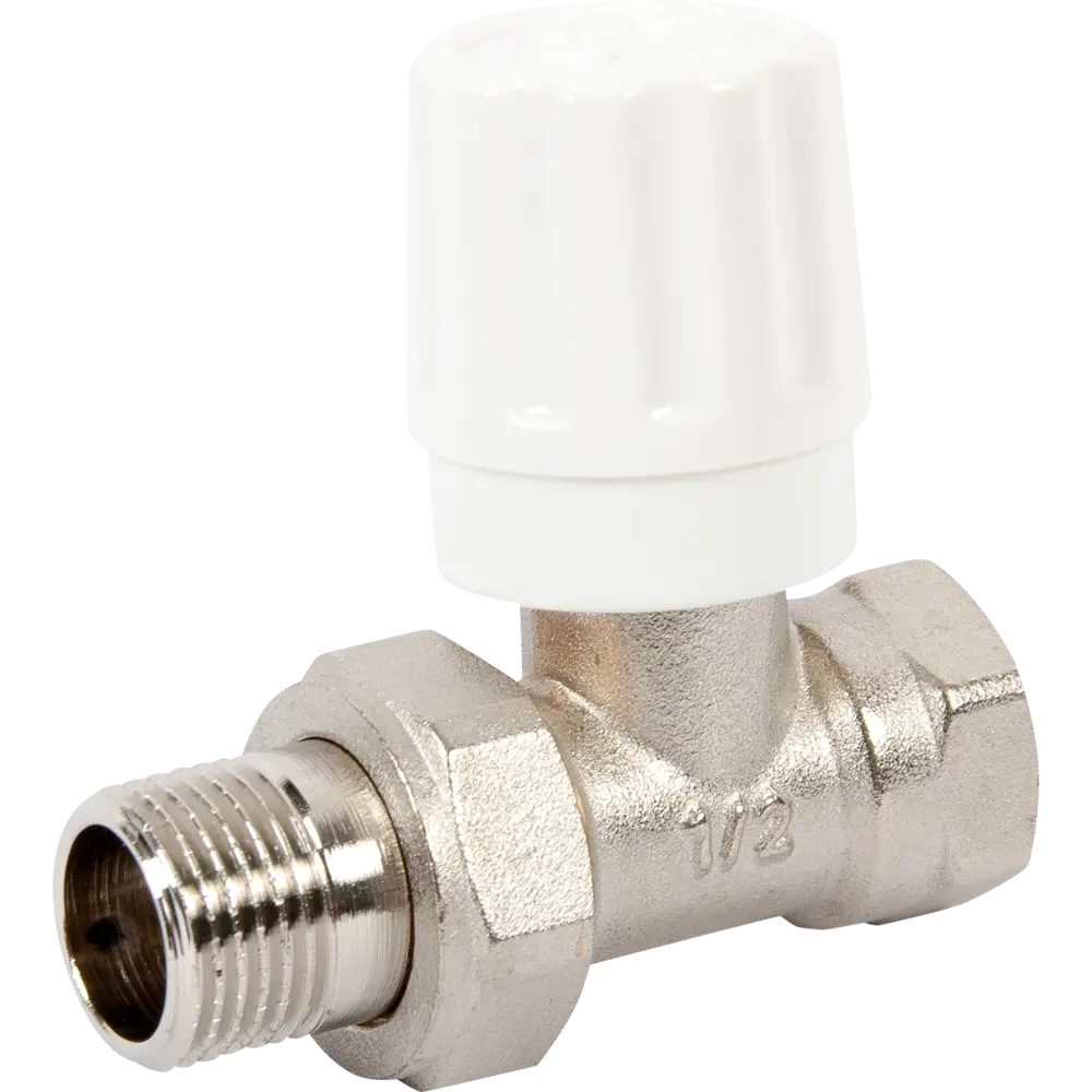 Вентиль регулирующий для радиатора прямой Euros 1/2" латунь STLM-2058533