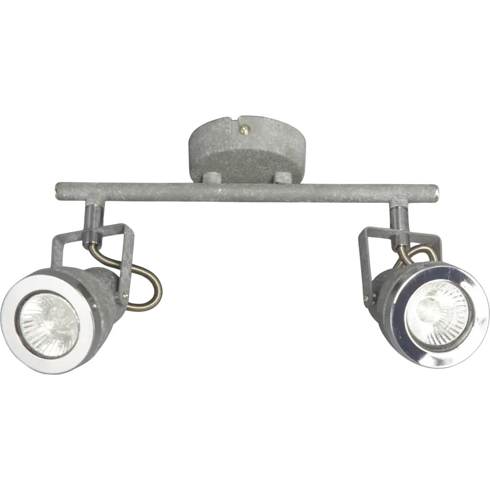 Спот GLOBO 57000-2  GU10 2x50W серый STLM-2040412