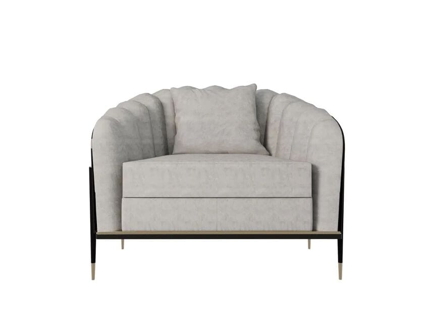 Тканевое кресло с подлокотниками HUGUES CHEVALIER Gatsby ARCH-00034382 - Вид №6