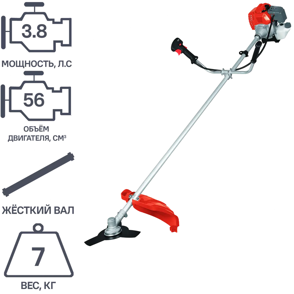 Мотокоса бензиновая Zerten TB-290P 3.8 л.с STLM-2038459 - Вид №1