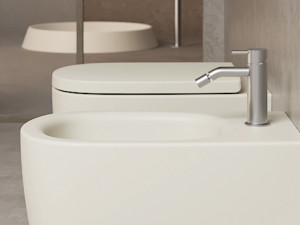 Однорычажный смеситель для биде из нержавеющей стали