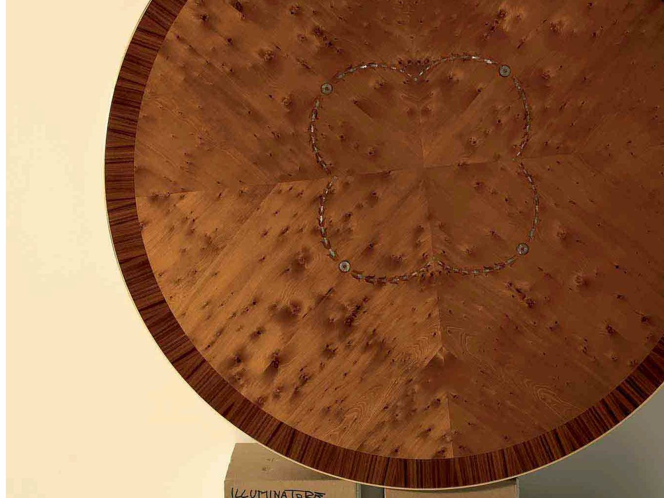 Круглый деревянный стол OAK Галерея ARCH-00067164 - Вид №1