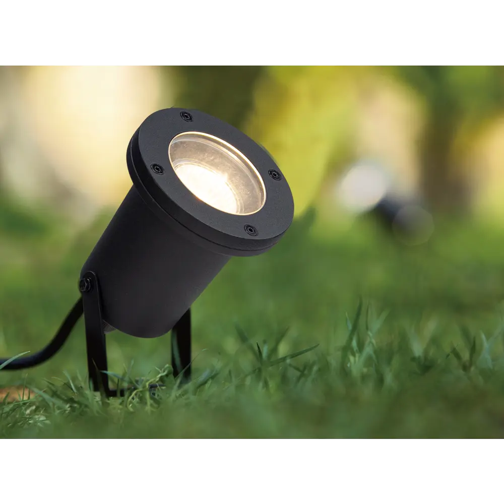 Светильник уличный спот KREAFORTA Sartang GU10 IP65 цвет черный STLM-2135952 - Вид №9