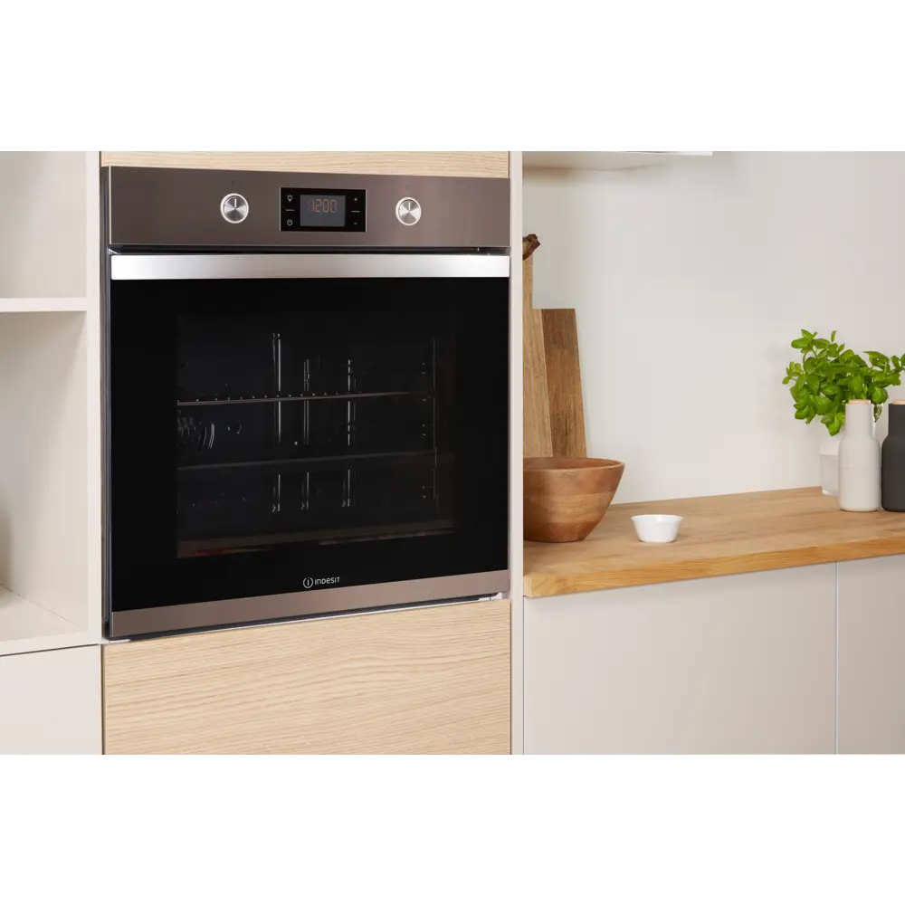 Духовой шкаф электрический Indesit IFW 3844 JP IX 59.1x59.1x55.1 см цвет нержавеющая сталь STLM-2133379 - Вид №4
