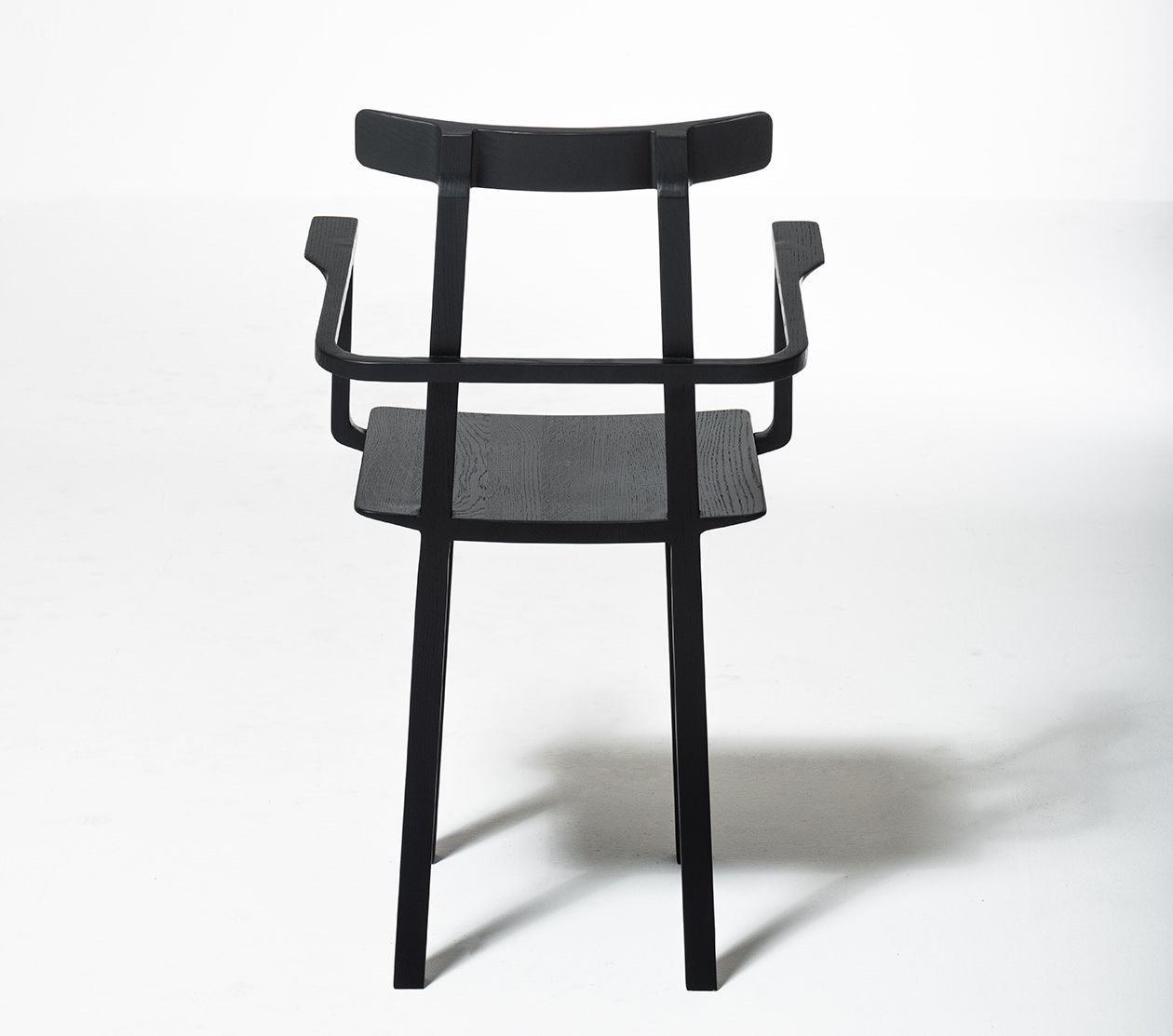 Деревянный стул с подлокотниками Woak нерва ARCH-00039000 - Вид №2