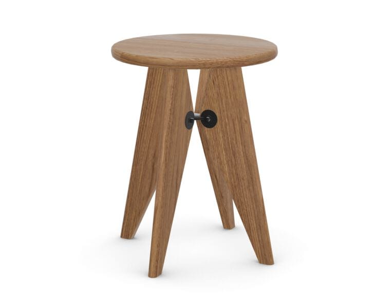 Твердый деревянный низкий стул In Stock Vitra ARCH-00068059 - Вид №1