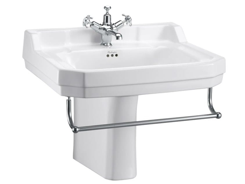 Прямоугольный умывальник из окна на полуколонне Burlington Эдвардианская ARCH-00138195 - Вид №2