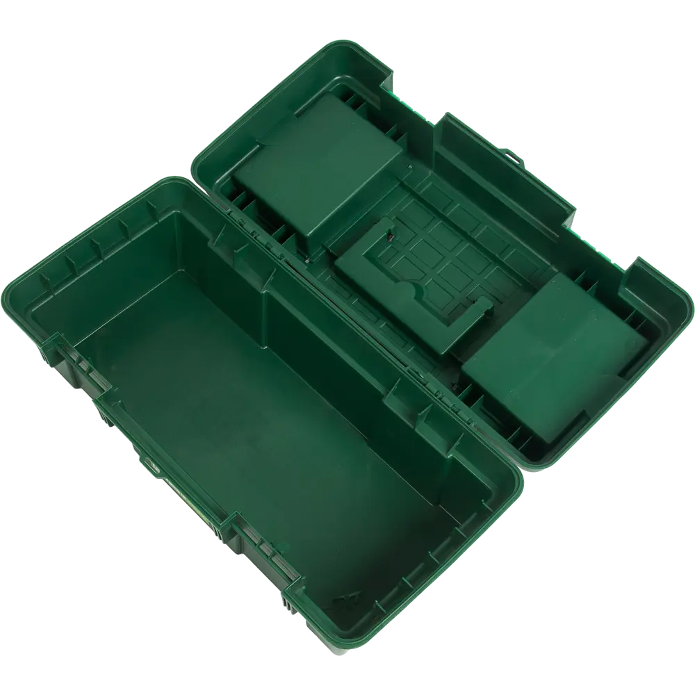 Ящик для инструмента Дельта 19", пластик, цвет зелёный DELTA STLM-2001474 - Вид №3