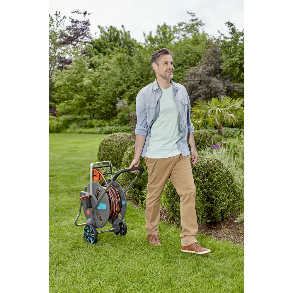 Тележка для шланга Gardena Aquaroll L STLM-2025763 - Вид №6