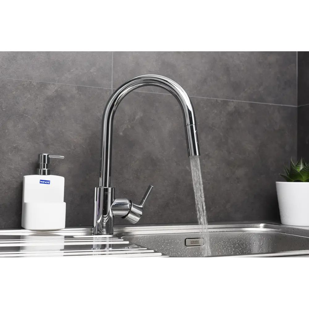 Смеситель для кухни GROHE Feel выдвижной, цвет хром Feel Clova STLM-2209415 - Вид №9
