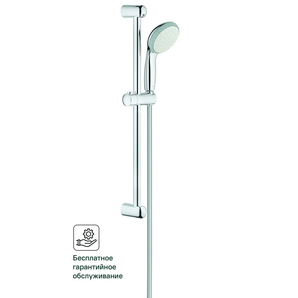 Набор душевой Grohe Bau Flow для скрытого монтажа с верхним и ручным душем STLM-2203288 - Вид №8