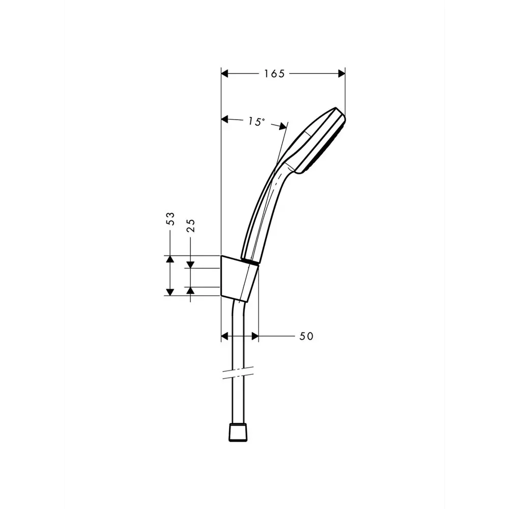 Душевой гарнитур Hansgrohe Croma 27575000