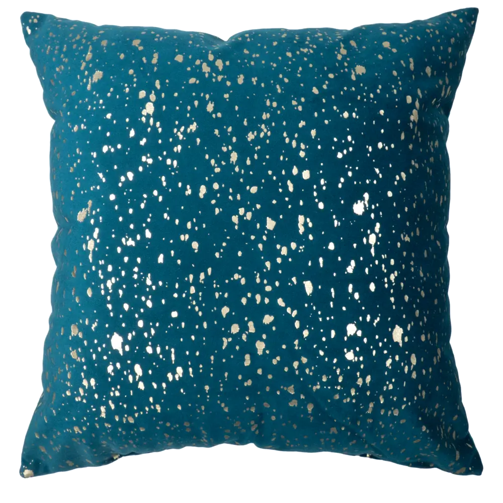 Подушка Голди 43x43 см цвет морская глубина 88106367 STLM-2196050 LINEN WAY 