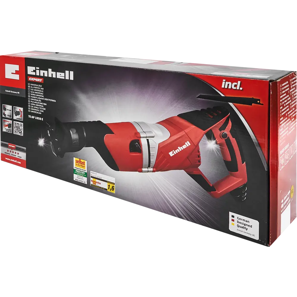 Пила сабельная сетевая Einhell TE-AP 1050 E, 1050 Вт STLM-2081236 - Вид №6