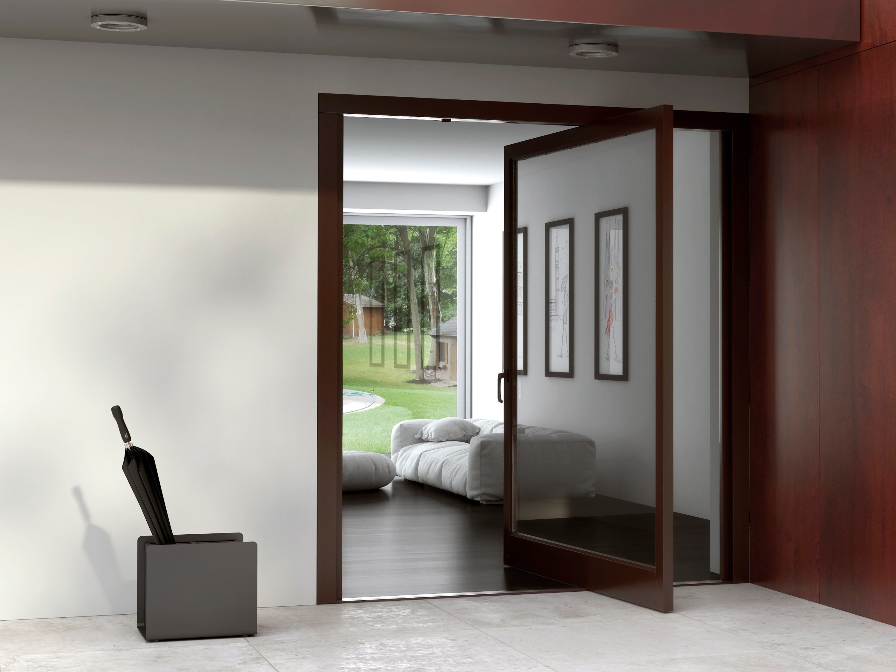 Алюминиевая подставка для зонтов Systemtronic креп ARCH-00096018 - Вид №3