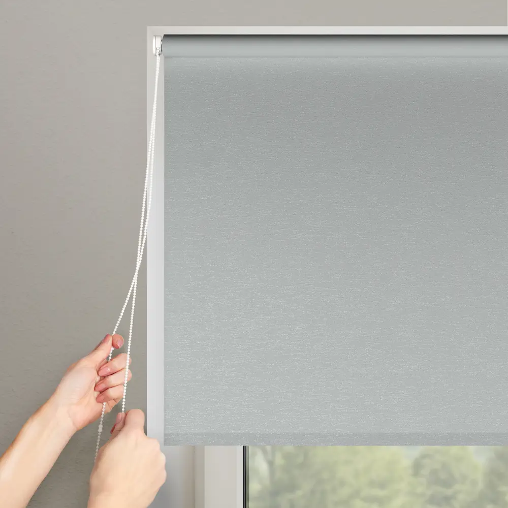 Штора рулонная Shine 180x175 см серая PRAKTO STLM-2008253 - Вид №5