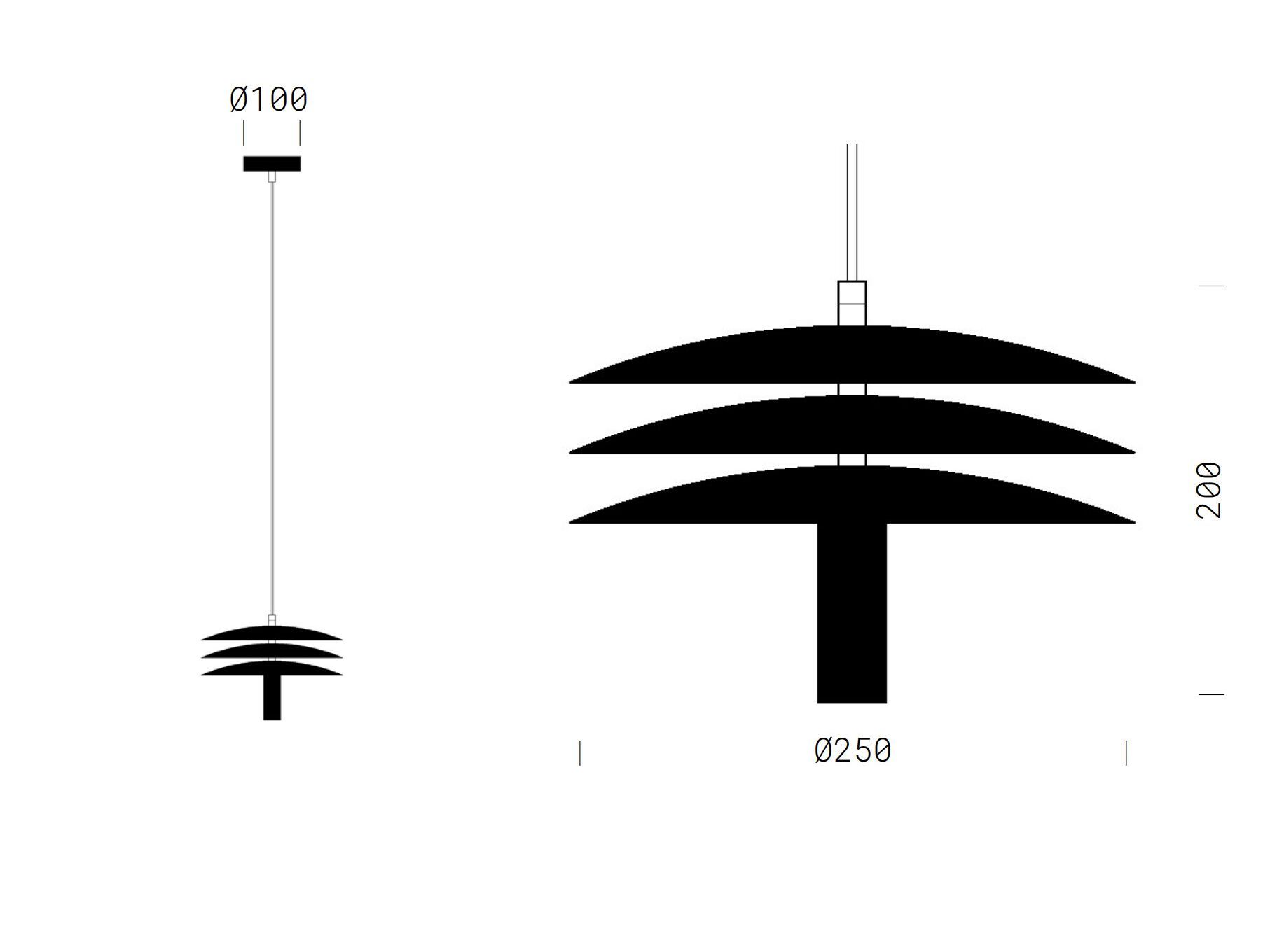 Светодиодный подвесной светильник Renzo Serafini изолятор ARCH-00035407 - Вид №10