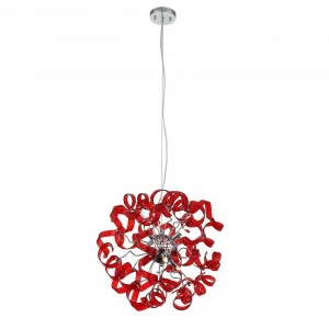 Подвесной светильник ST Luce Segreto SL452.603.06 ST LUCE ДИЗАЙНЕРСКИЕ, SEGRETO RED 072121 Красный