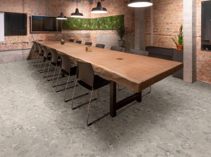 Нескользящий виниловый пол с эффектом камня