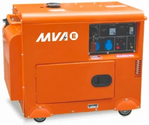 Дизельный генератор MVAE ДГ 3500 К в кожухе