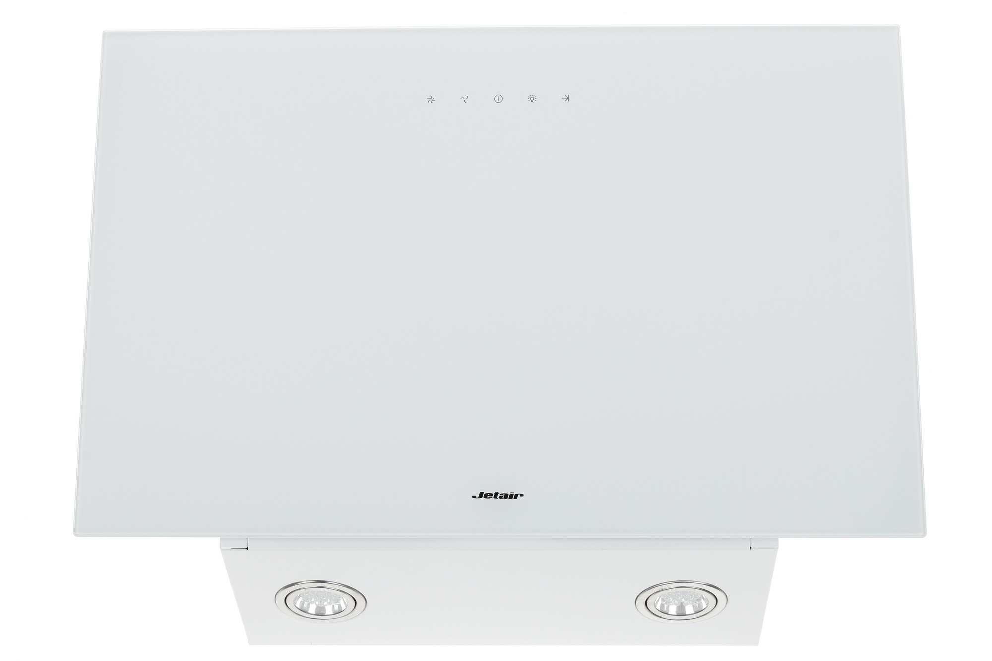 1109677 Вытяжка наклонная Jetair PRAGA 60/A/WH белый STDN-0060708 - Вид №1