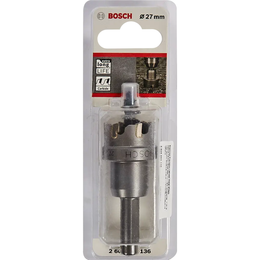 Коронка по стали Bosch 2608594136 27 мм BOSCH PROFESSIONAL STLM-2123295 - Вид №2