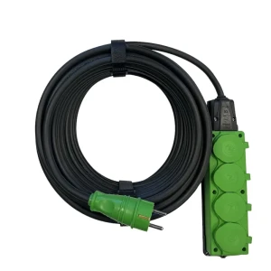 91838443 Удлинитель-шнур Itok i-connect-color-SU-PVS-215-4-54-40-green 4 розетки без заземления 2x1.5 мм 40 м 3500 Вт цвет зелены STLM-1322545