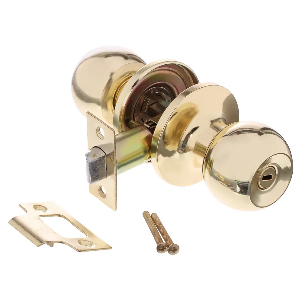 Ручка-кноб 3087 без ключей ЦАМ цвет золото Santreyd STLM-2083385 - Вид №1