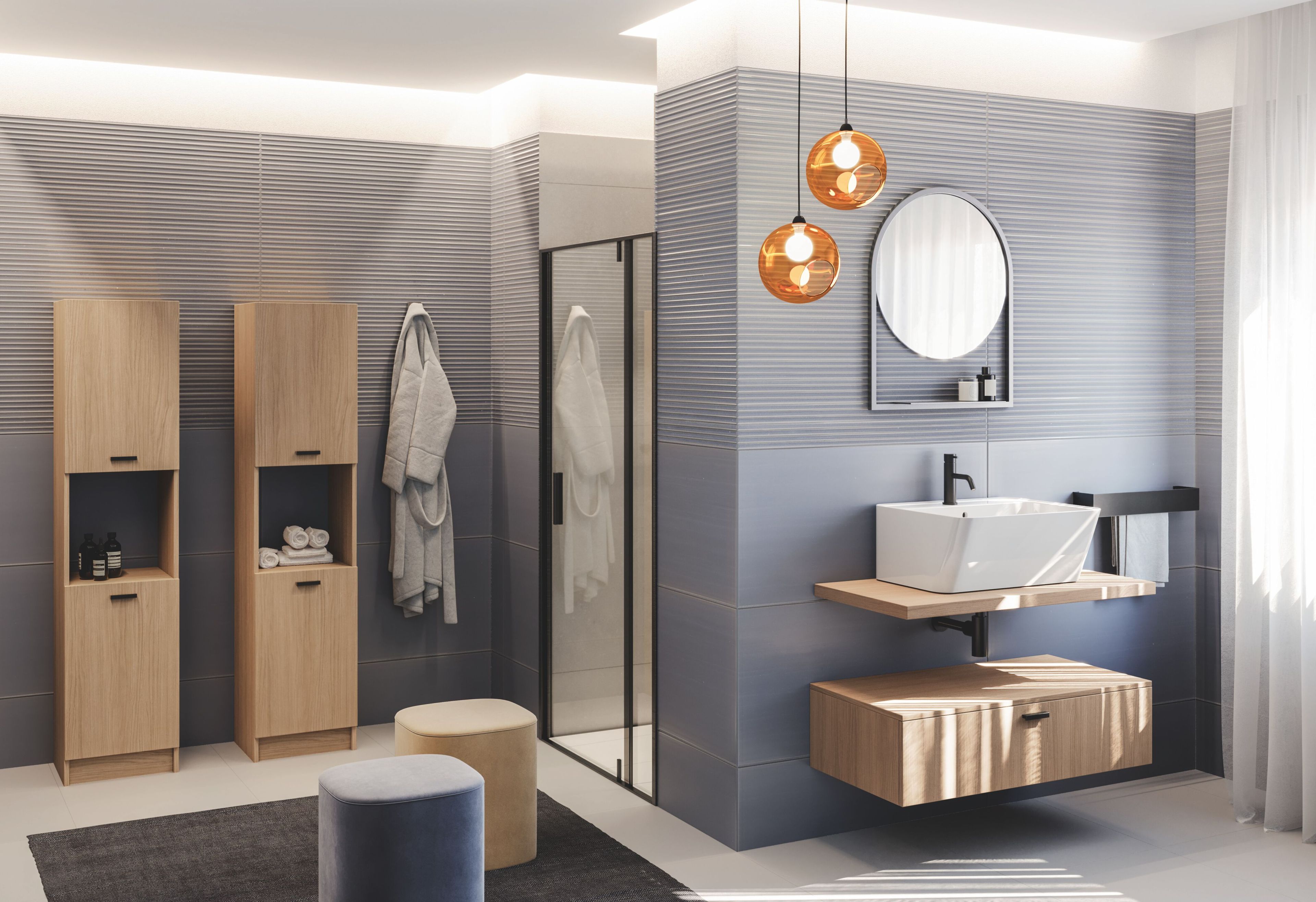 Керамическая прямоугольная подвесная раковина COLAVENE Wynn ARCH-00025369 - Вид №5