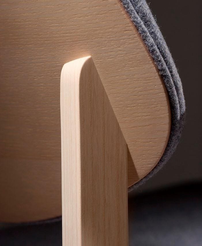 Штабелируемый тканевый стул с подлокотниками Cizeta ARCH-00036941 - Вид №4