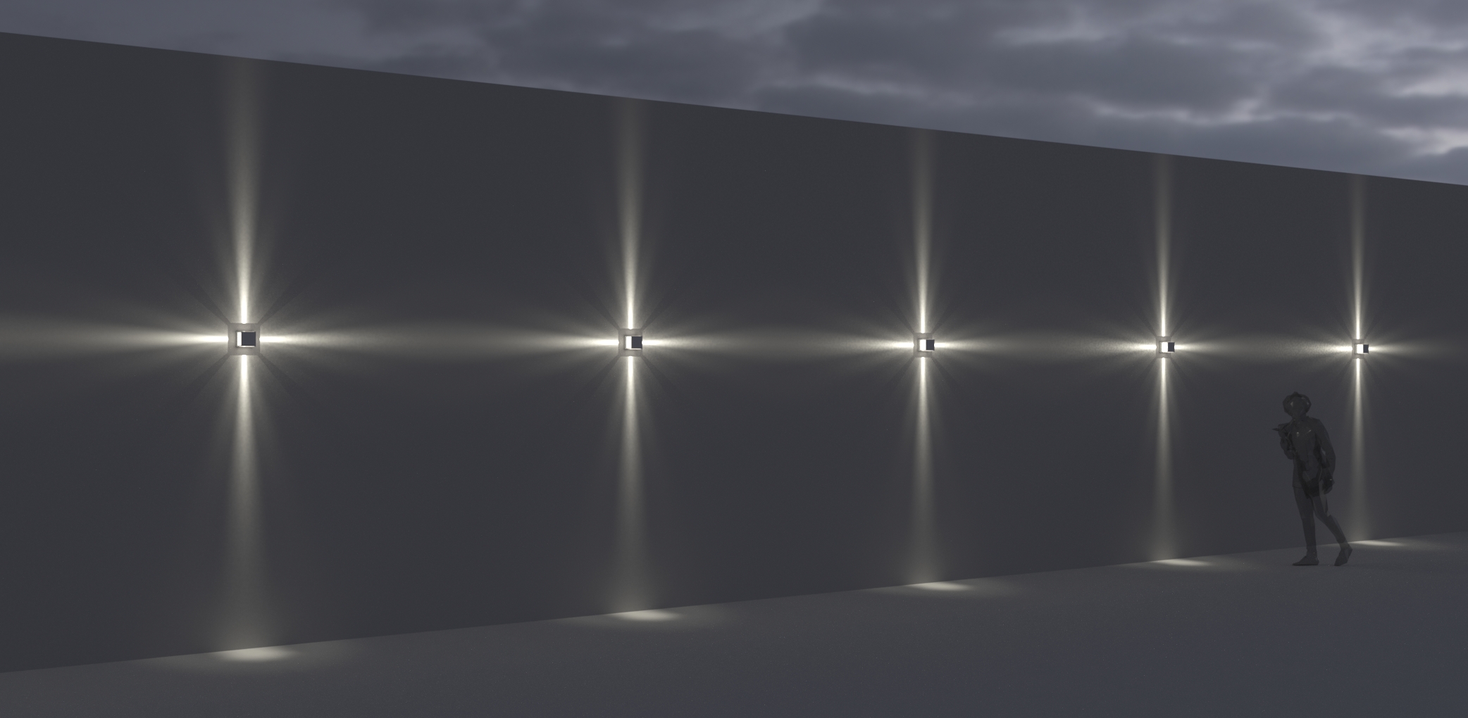 1009614 Подсветка стены Platek MINI ONE Applique  MINI ONE Applique - LED 3000K 4 Lenses  - Вид №7