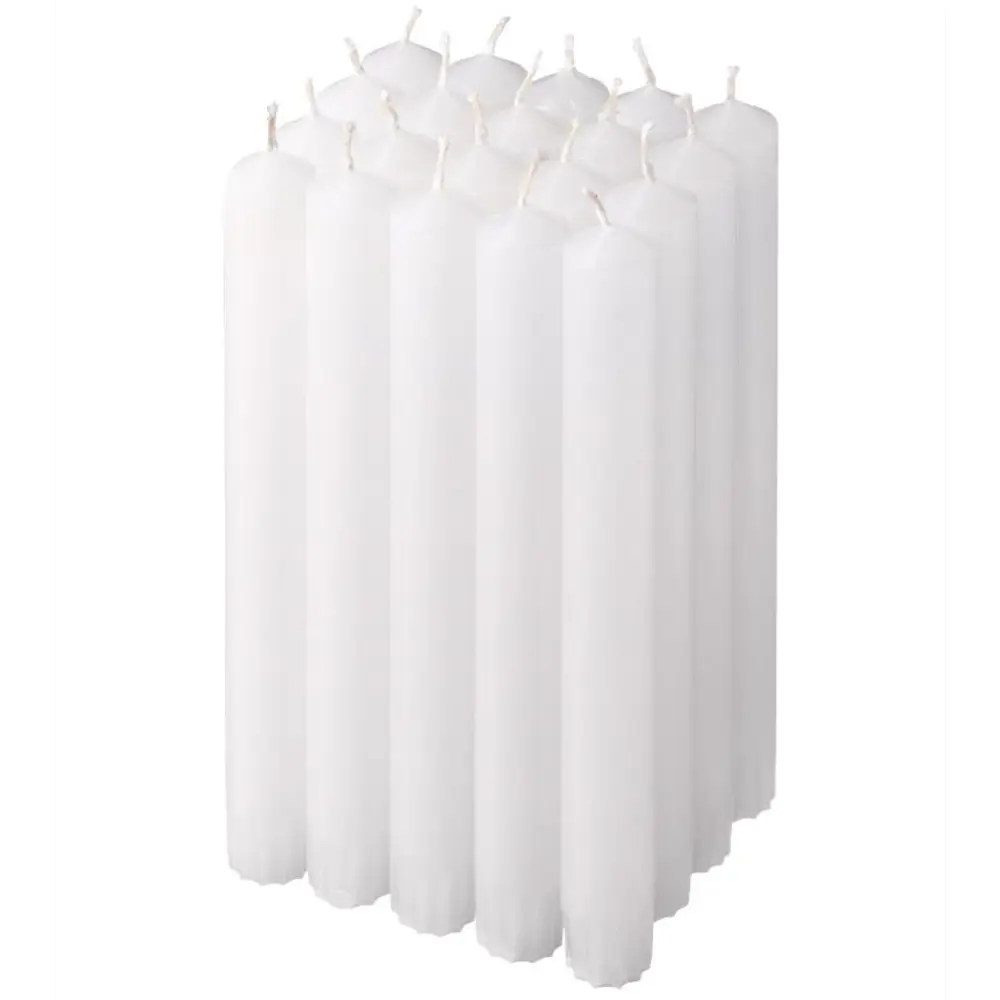 Santreyd: Набор белых парафиновых свечей для эстетичного освещения 85539887 STLM-0063716
