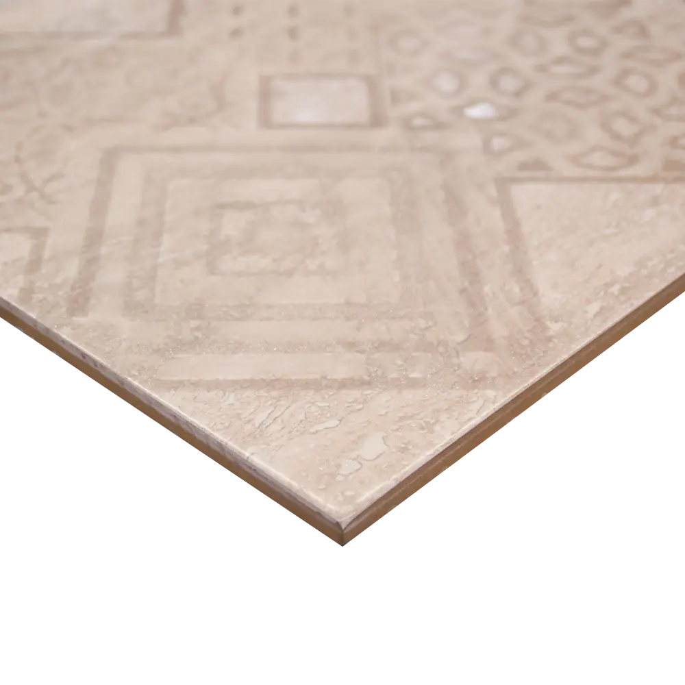 Декор настенный Azori Ascoli Grey Geometria 31.5x63 см матовый камень цвет серый STLM-2105848 - Вид №1