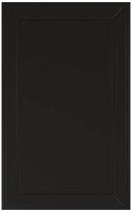 Фасады для кухни Кантри Фрезеровка «Ланос» Черный грифельный №300