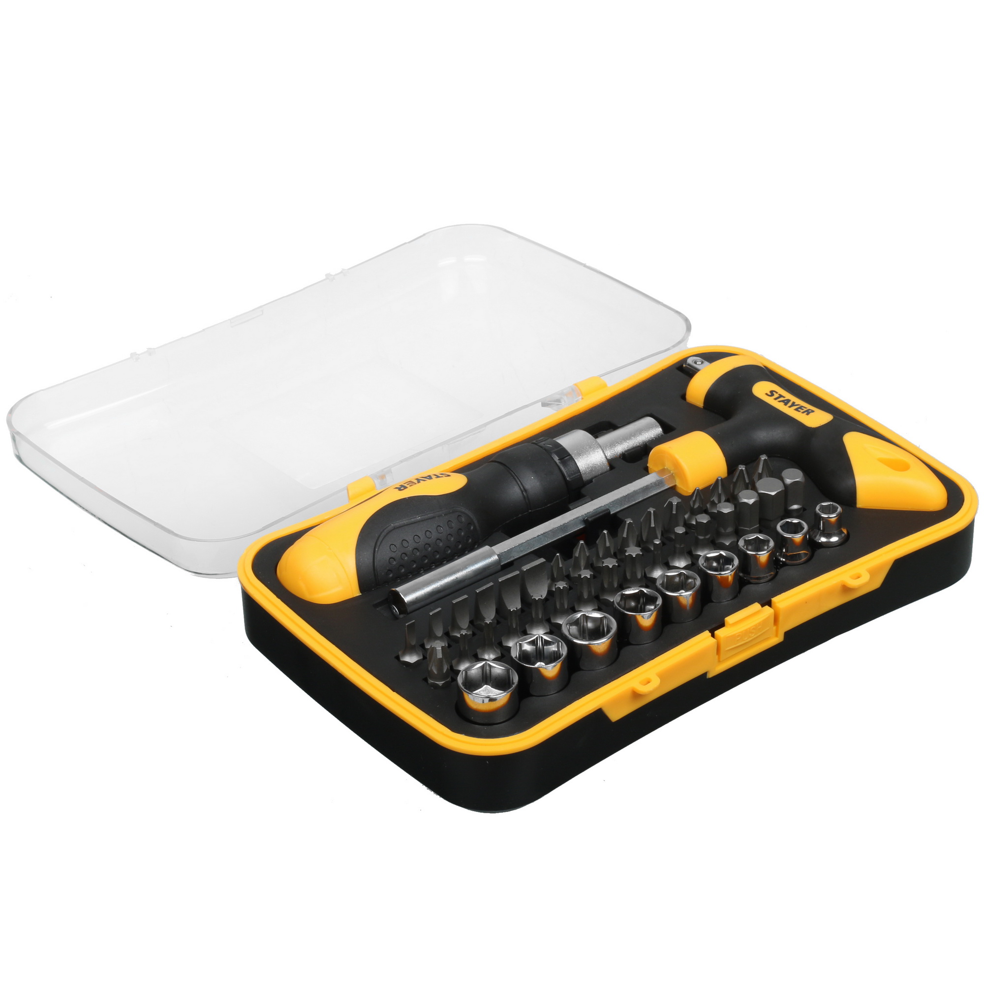 Отвертка с насадками/битами STAYER T-Compact-43 9944796 STDN-0068840 - Вид №2