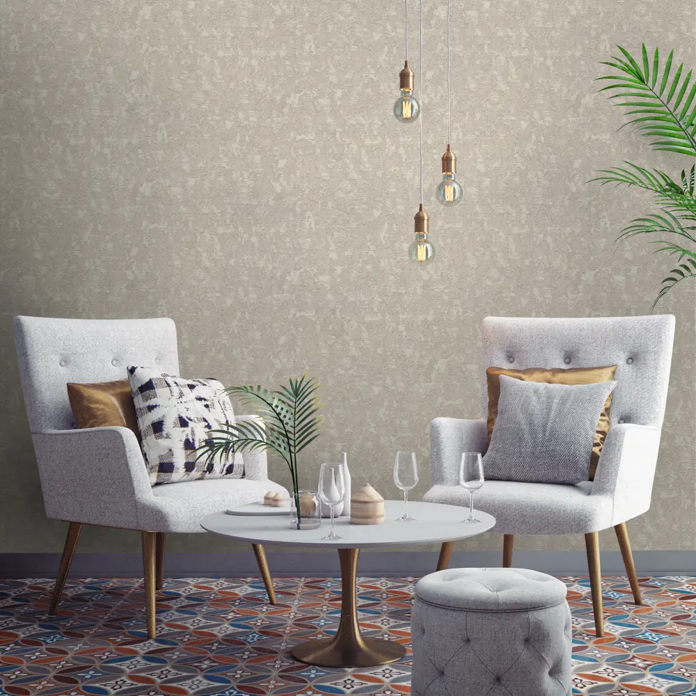 Обои флизелиновые VOG Collection Ольвера бежевые 1.06 м 90107-22 STLM-2011200 - Вид №2