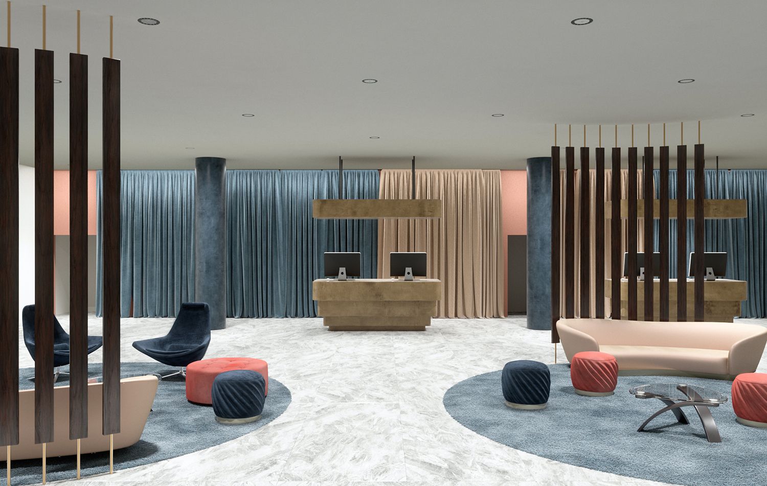 Литье под давлением алюминиевый утопленный прожектор для столешниц iGuzzini Blade R ARCH-00121807 - Вид №1