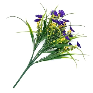 Искусственное растение Клевер сиреневый 38 см