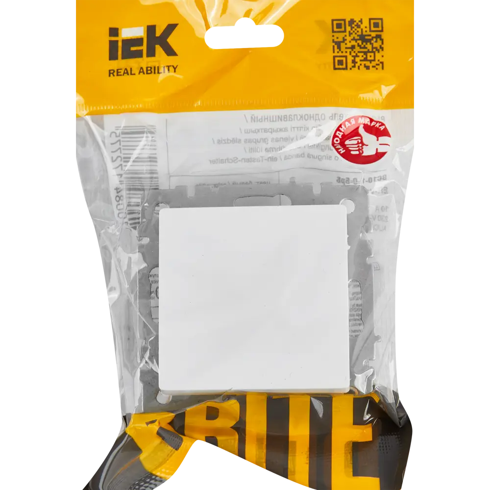 Выключатель IEK Brite одноклавишный для скрытого монтажа 87761706 STLM-1110615 - Вид №4