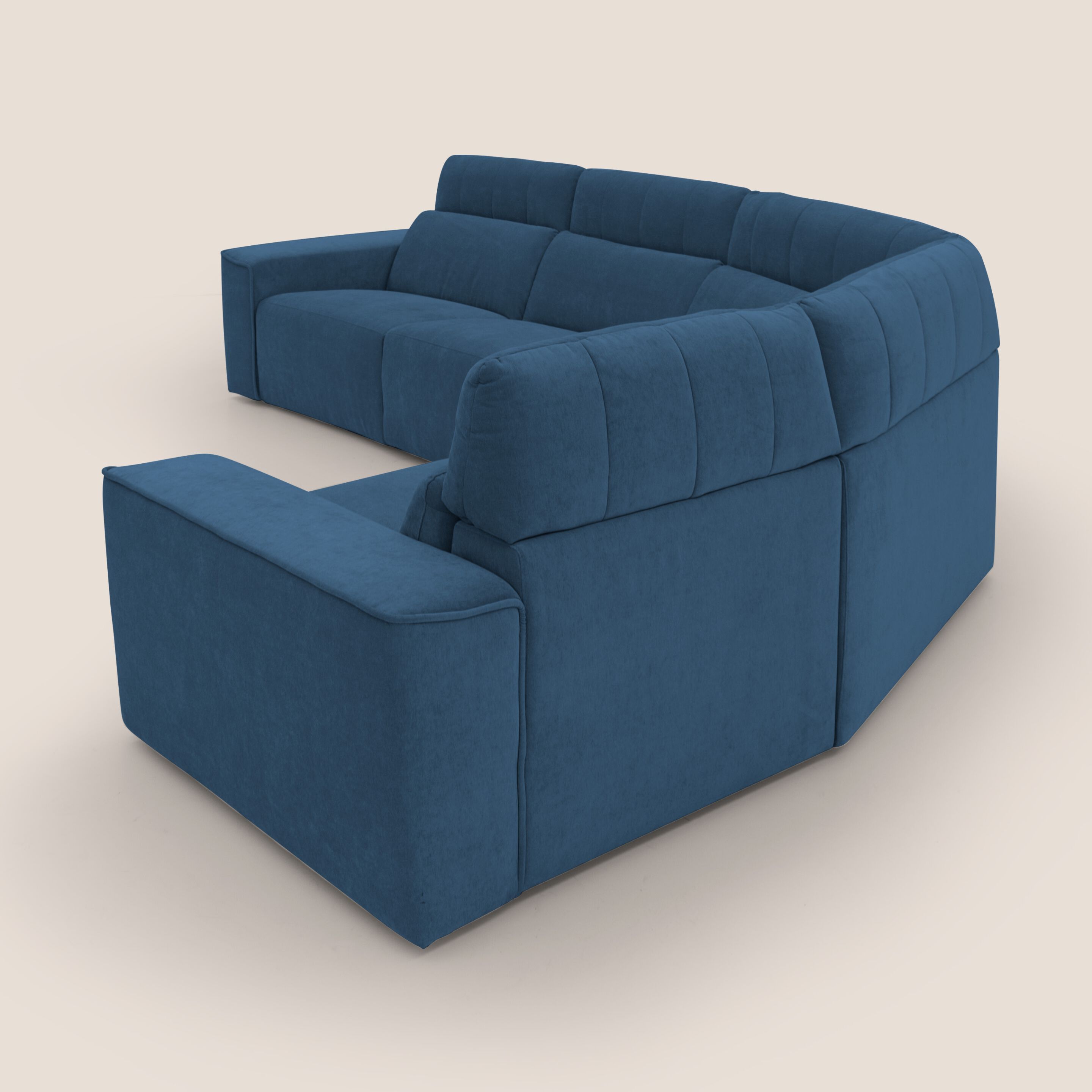 Угловой диван с откидной спинкой из ткани Divani.Store Clark ARCH-00090714 - Вид №9