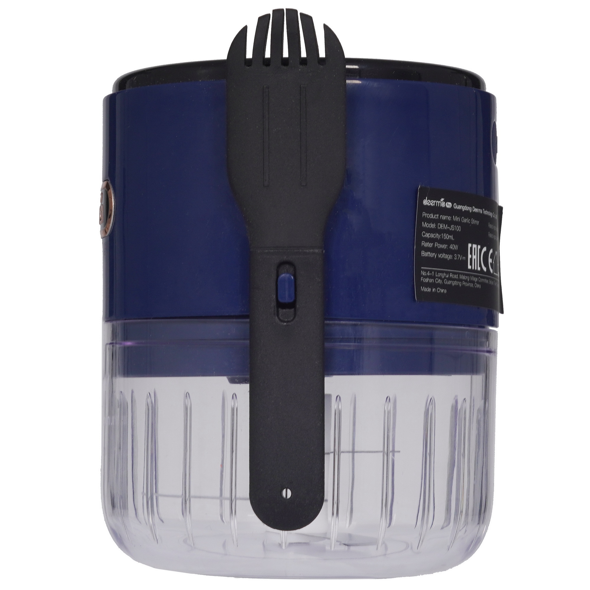 5069680 Измельчитель беспроводной DEERMA DEM-JS100 синий STDN-0111722 - Вид №2