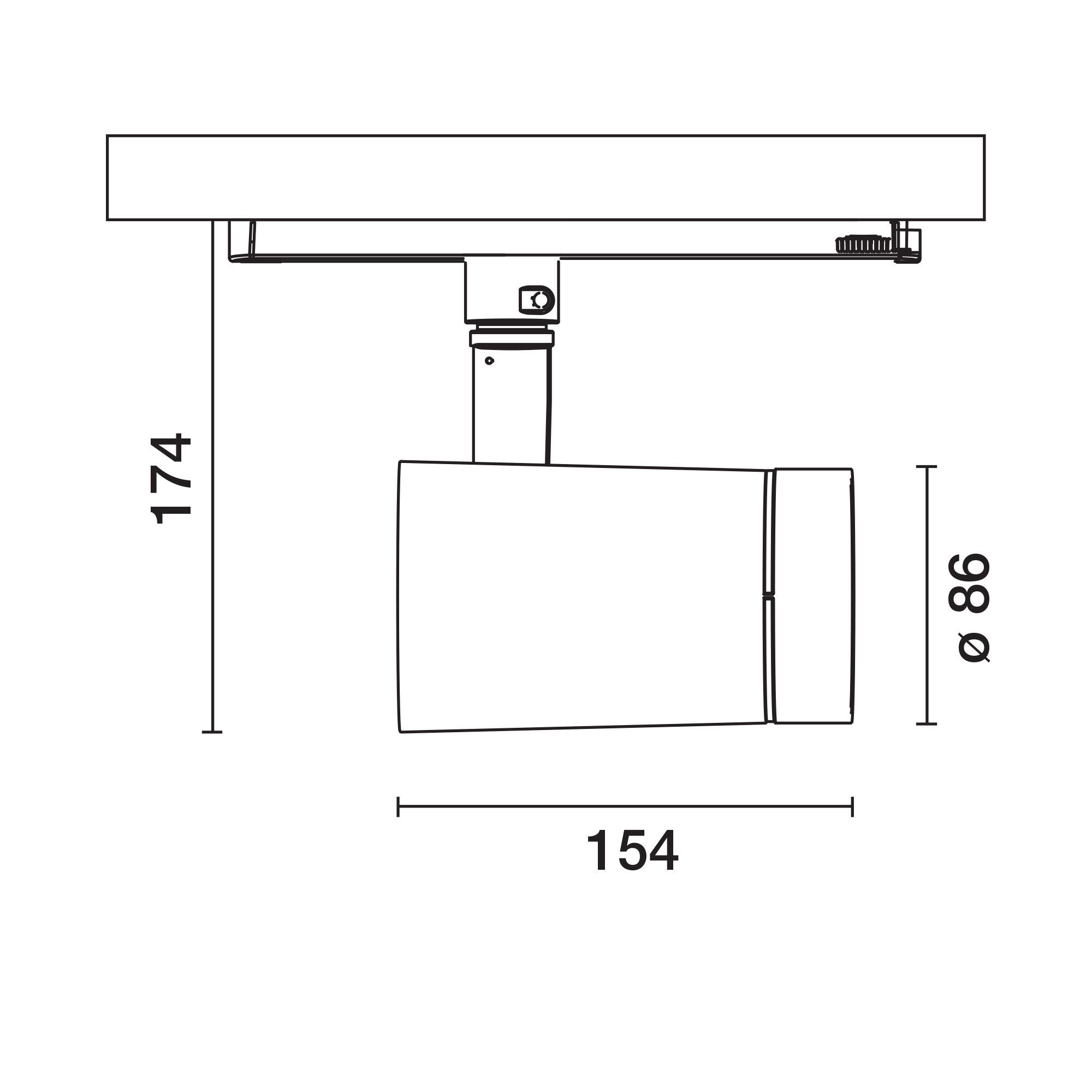 Заливка формы алюминия Сид освещения следа iGuzzini этап ARCH-00151811 - Вид №11