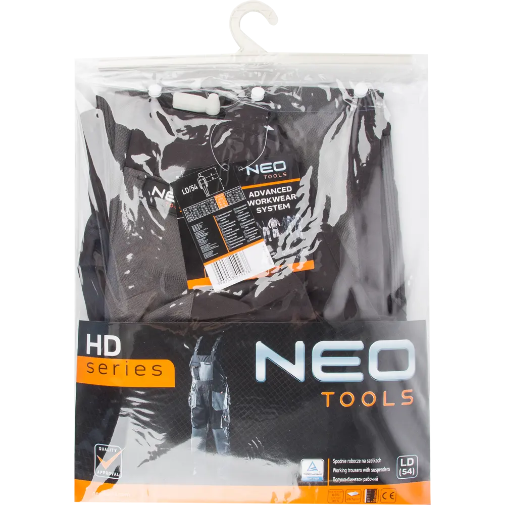 Полукомбинезон рабочий Neo 81-240-LD размер L/54 Neò NEO HD STLM-2195370 - Вид №3