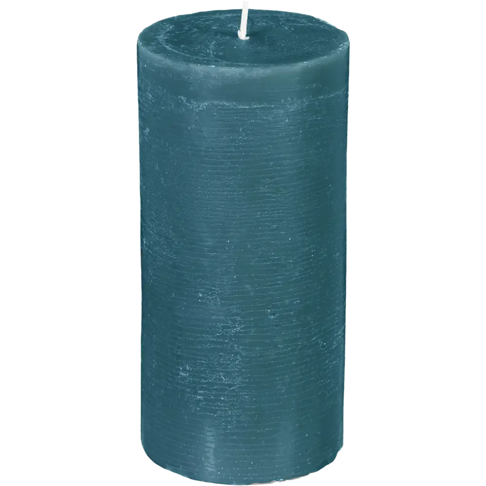 Свеча-столбик «Рустик», 6.8х14 см, цвет синий Atmosphera STLM-2062295