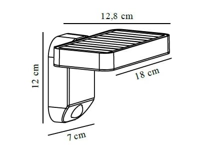 Пластиковые наружные настенные светильники Nordlux Rica ARCH-00114853 - Вид №5