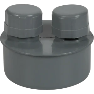 Вакуумный клапан Политрон Ø 110 мм полипропилен