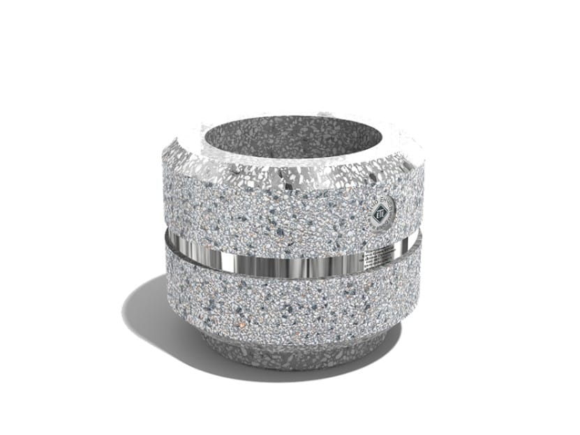 Бетонный круглый низкий плантатор ENCHO ENCHEV - ETE 19/23 ARCH-00048483