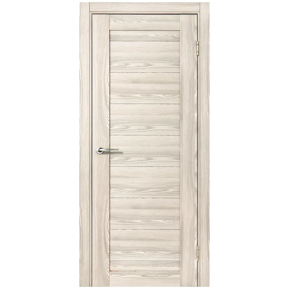 Комплект двери Верано глухая 90x200 см ПВХ цвет ривьера крем с добором 200 мм PORTIKA STLM-2191794