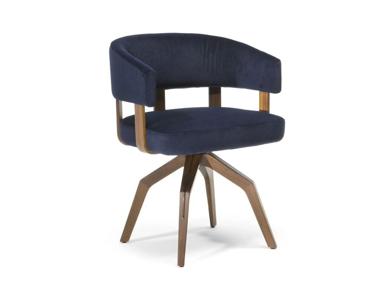 Тканевое вращающееся кресло Natuzzi Italia VALLE ARCH-00020549